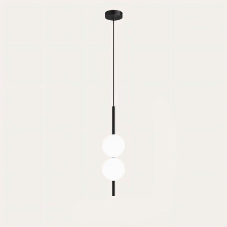 Lampe suspendue LED Globe en verre Afzal