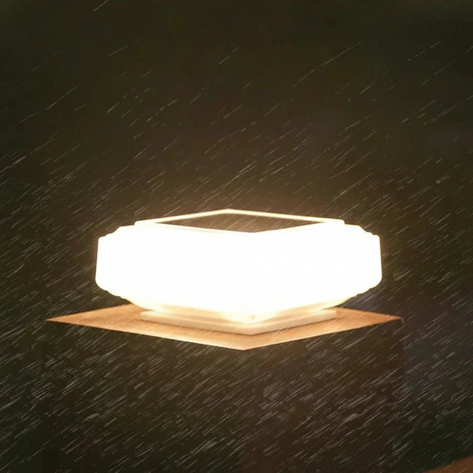 Ambiance solaire chaleureuse pour la décoration du jardin
