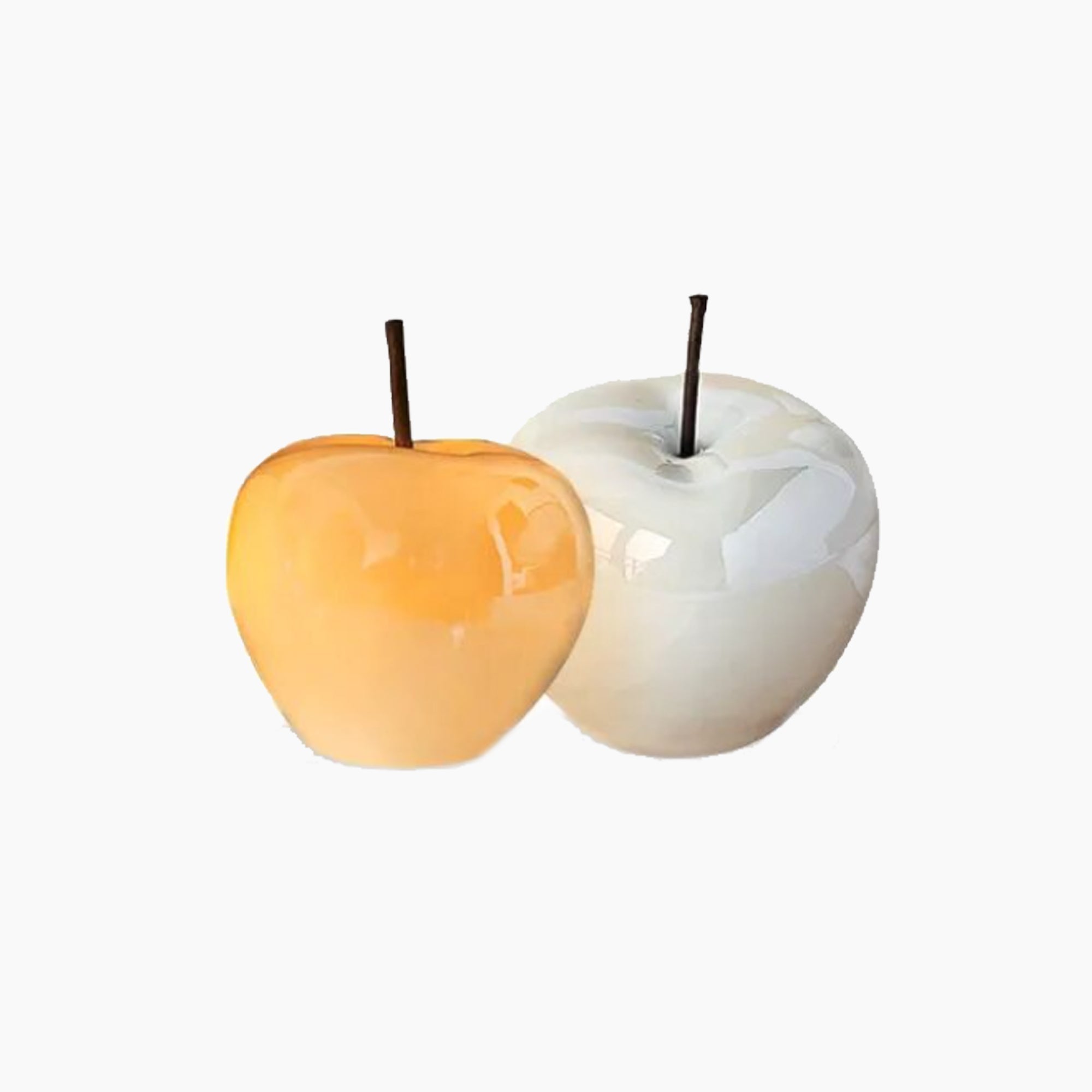 Lampe de table de chevet translucide Apple