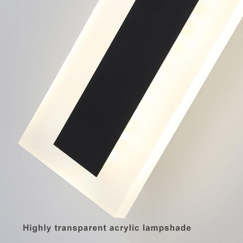 Applique d'extérieur LED élégante – pour des accents invitants