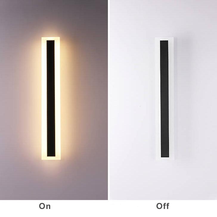 Applique d'extérieur LED élégante – pour des accents invitants