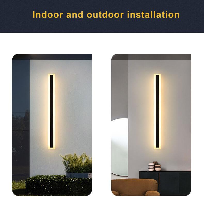 Applique d'extérieur LED élégante – pour des accents invitants