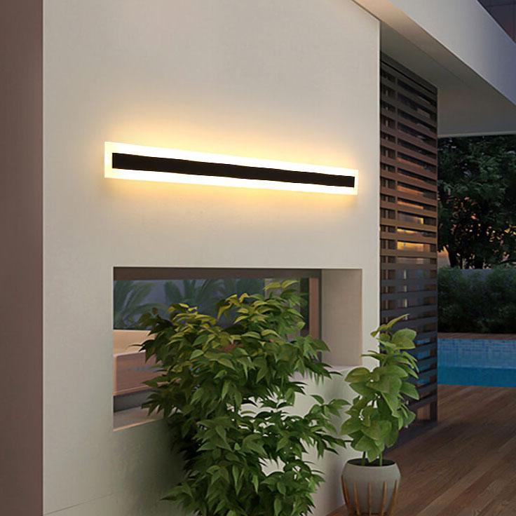 Applique d'extérieur LED élégante – pour des accents invitants