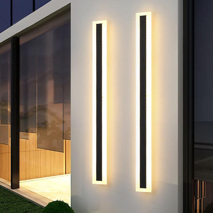 Applique d'extérieur LED élégante – pour des accents invitants