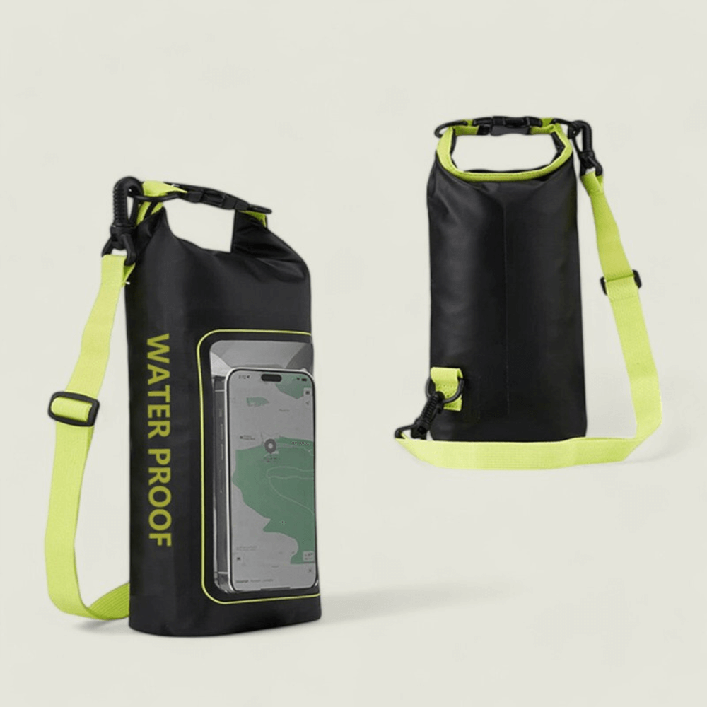 Pochette étanche pour téléphone avec fenêtre transparente pour l'extérieur