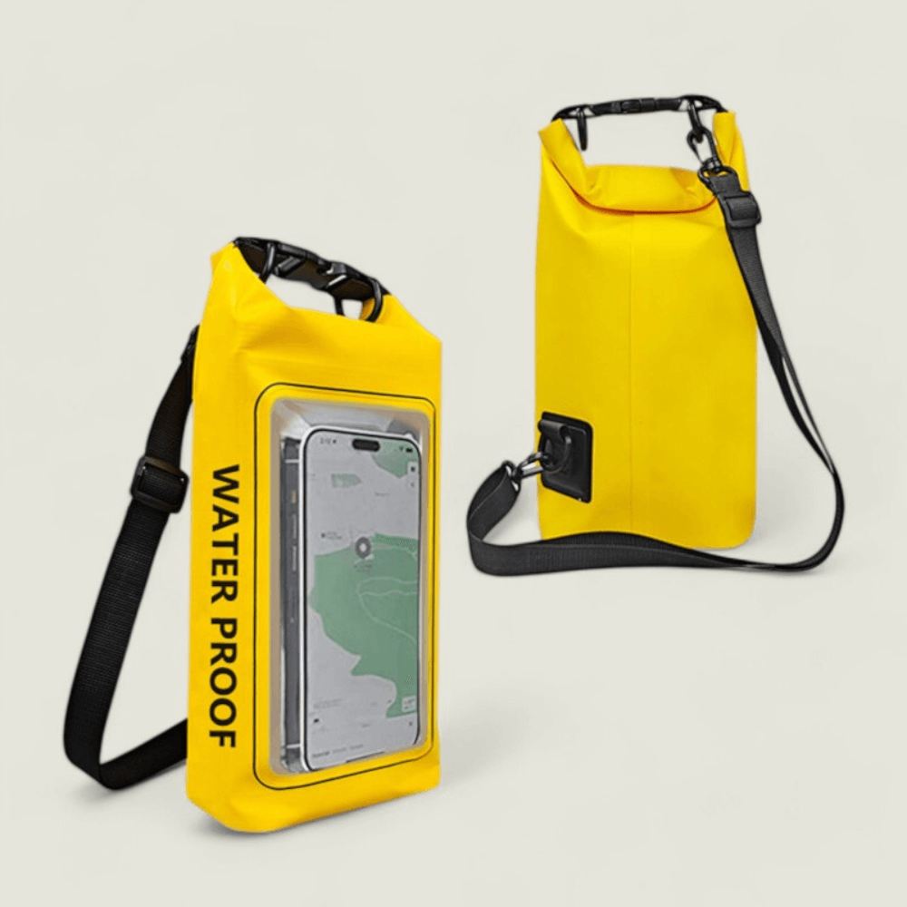 Pochette étanche pour téléphone avec fenêtre transparente pour l'extérieur