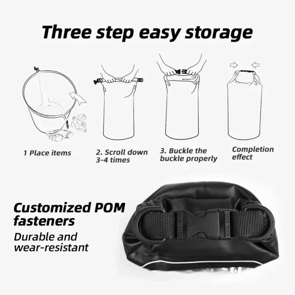 Pochette étanche pour téléphone avec fenêtre transparente pour l'extérieur