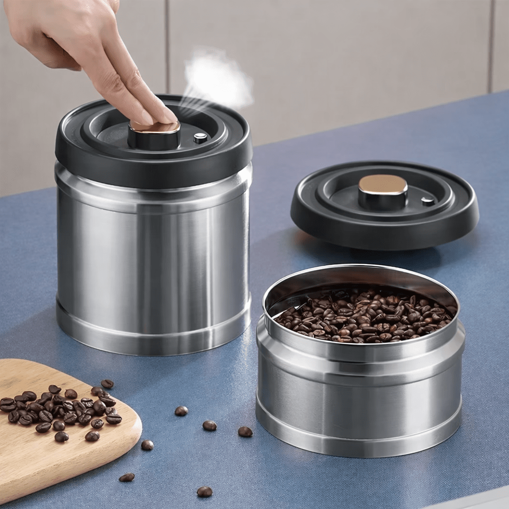 Fraîcheur scellée sous vide pour le café et les aliments secs