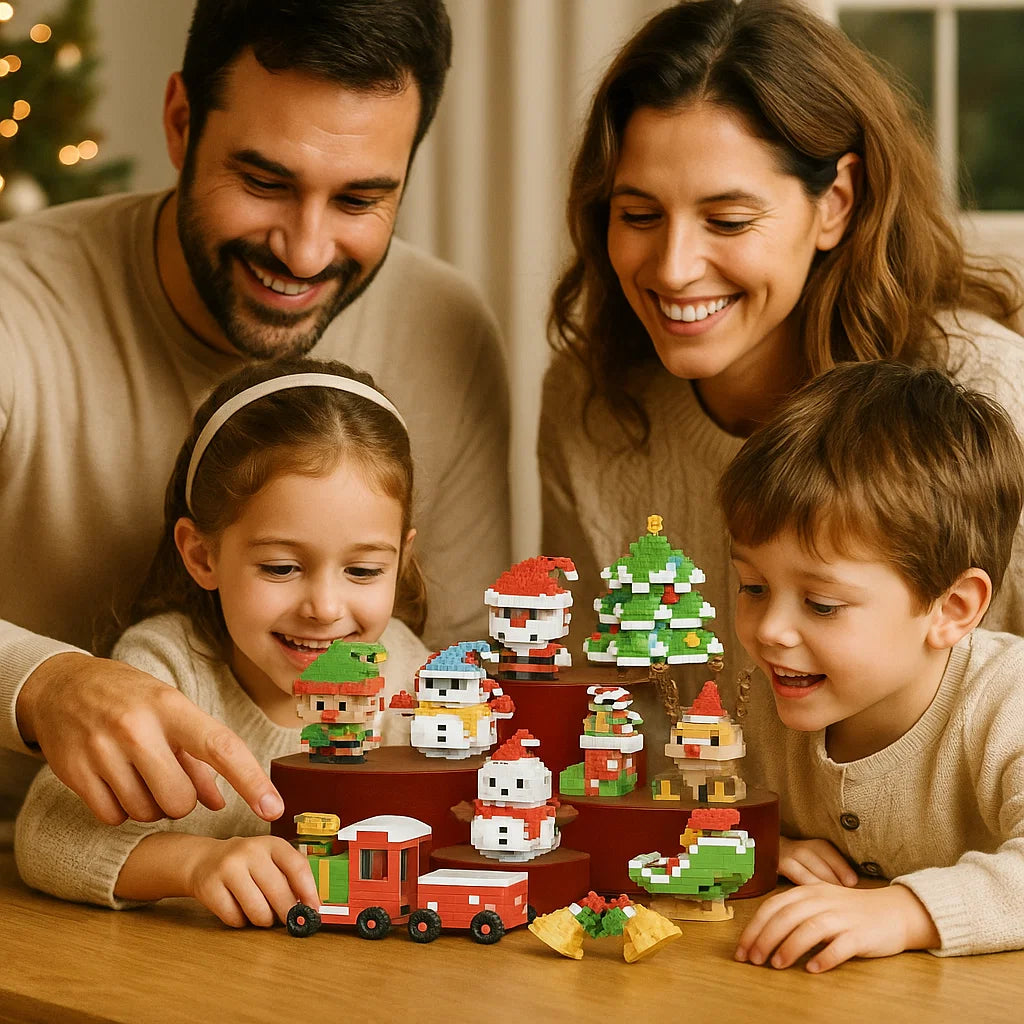 Figurines de Noël à Construire – Plaisir pour Toute la Famille