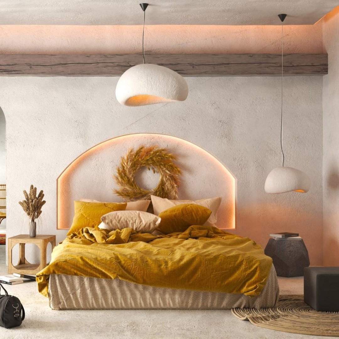 Lampe suspendue Aurea, éclairage d'ambiance moderne à intensité variable