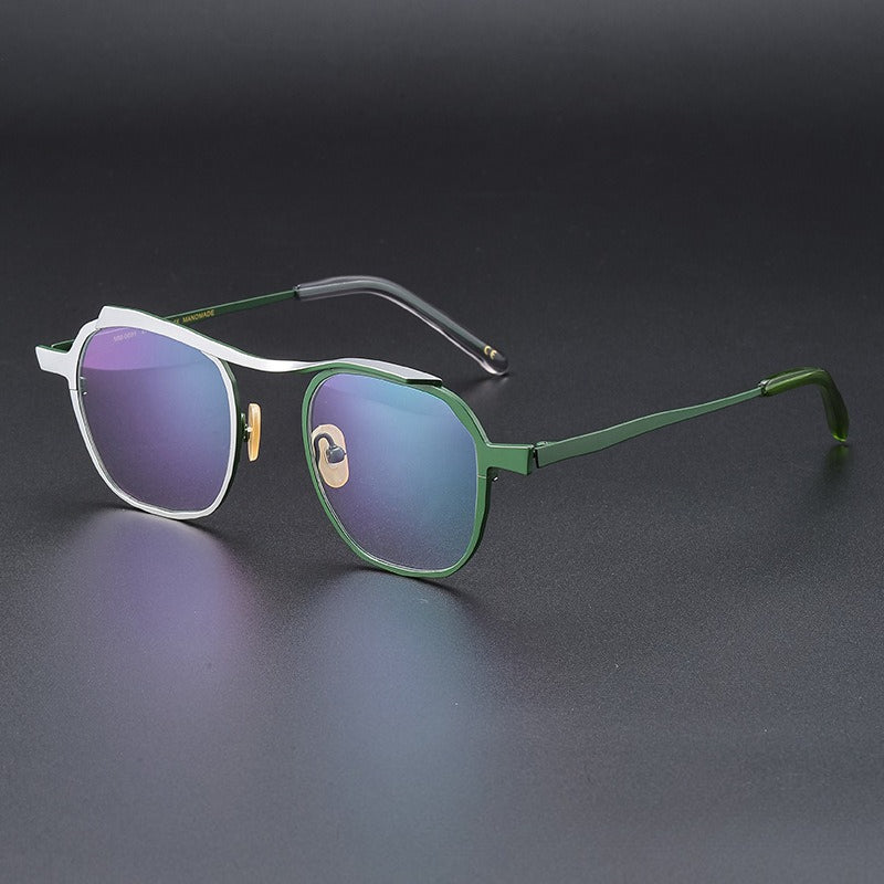 Taryn montures de lunettes en titane vintage