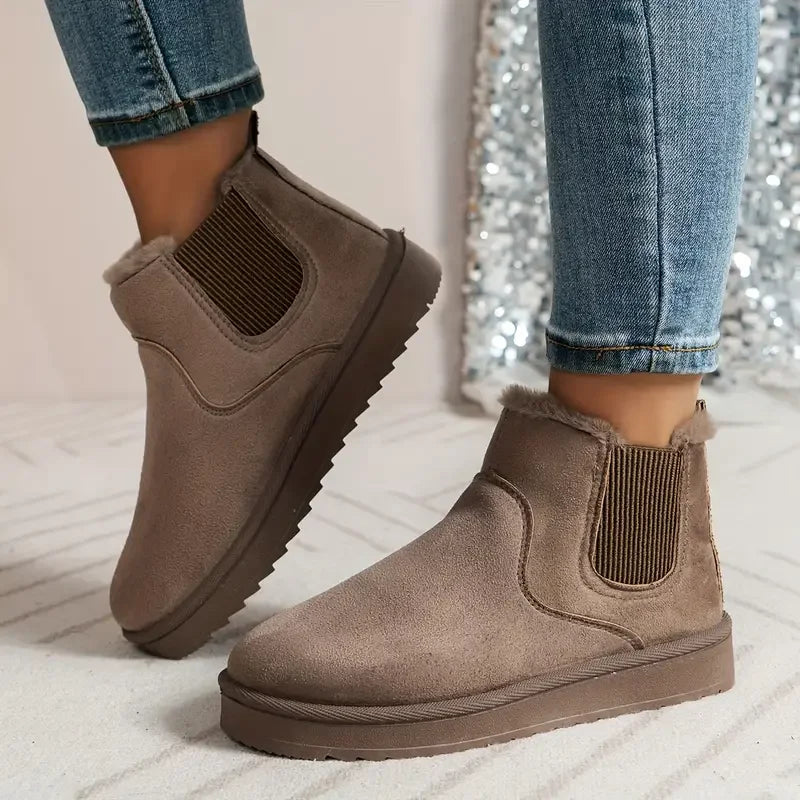Bottes confortables pour dames - Chaudes et élégantes