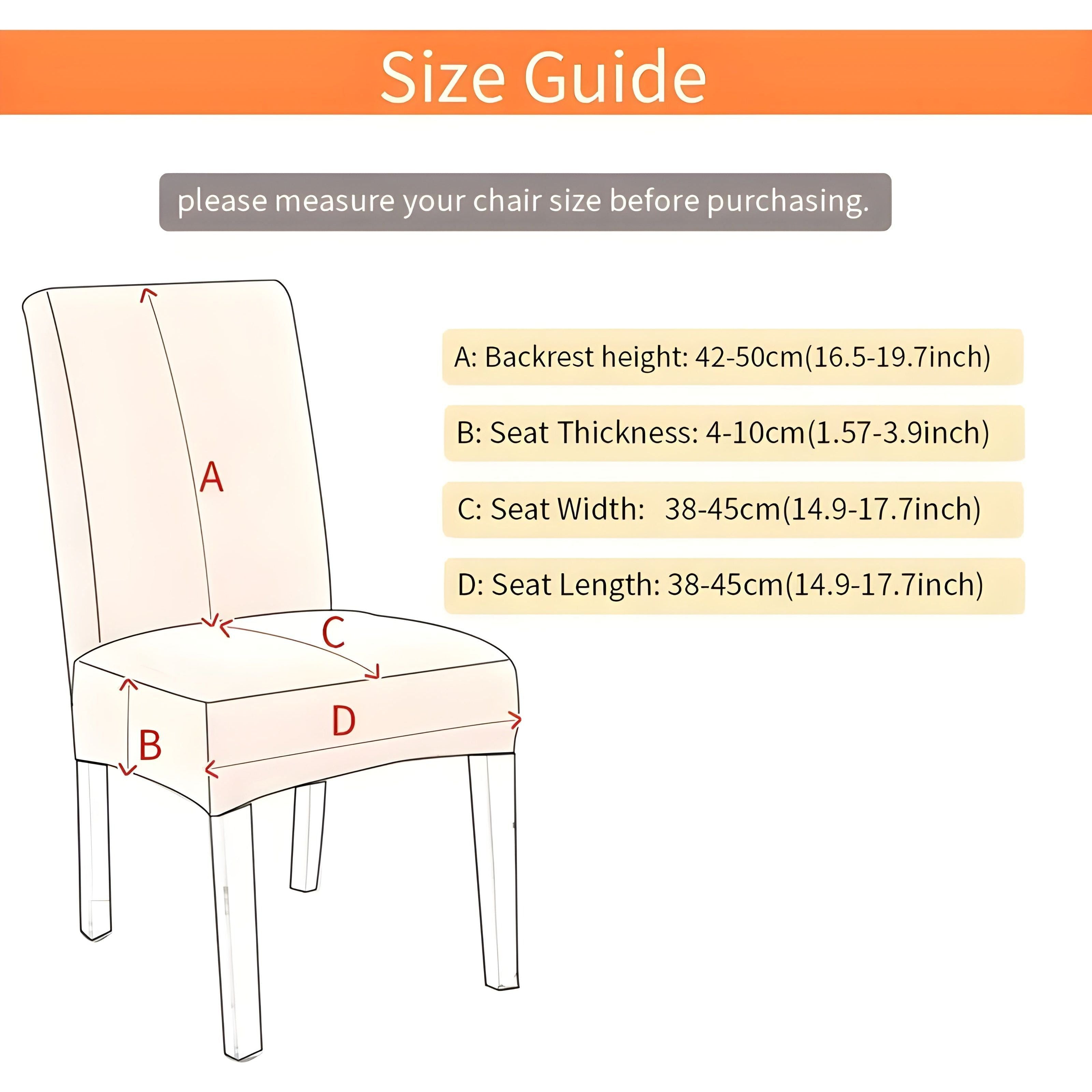 Housse de chaise SherpaFit – Housse de chaise de salle à manger Sherpa élastique et confortable | Élévateur à bol
