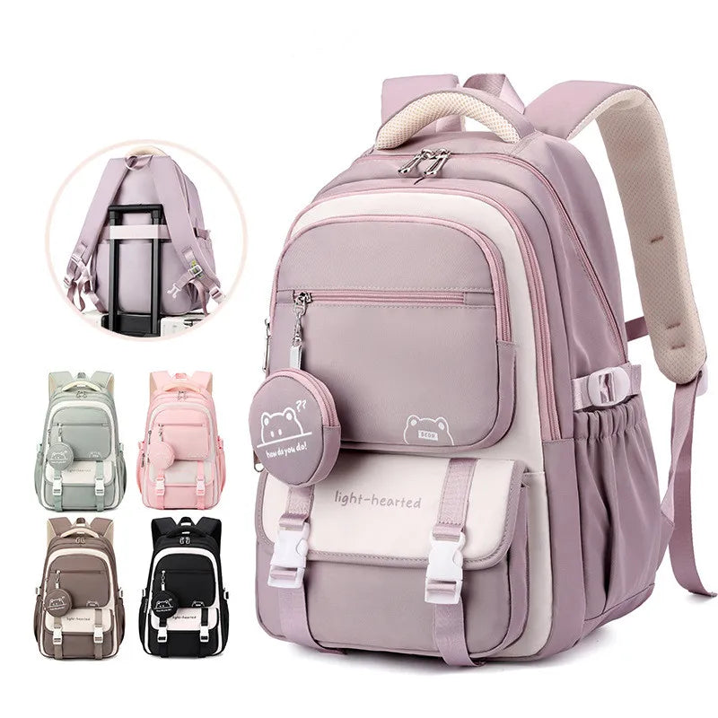 Sac à dos fille déperlant