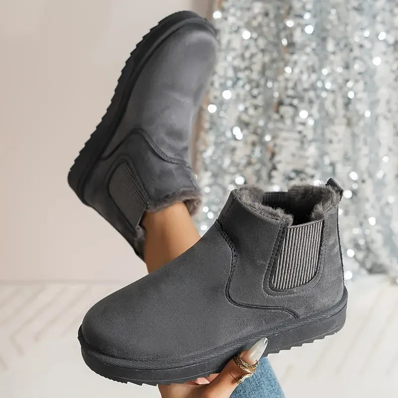 Bottes confortables pour dames - Chaudes et élégantes