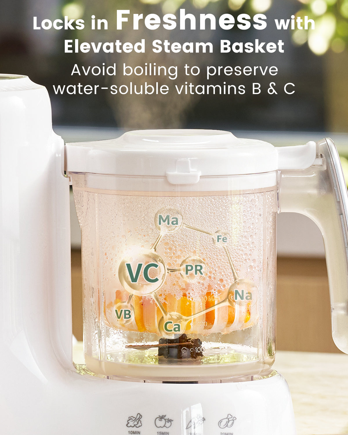 Grownsy NutriChef – Préparateur de Repas pour Bébé
