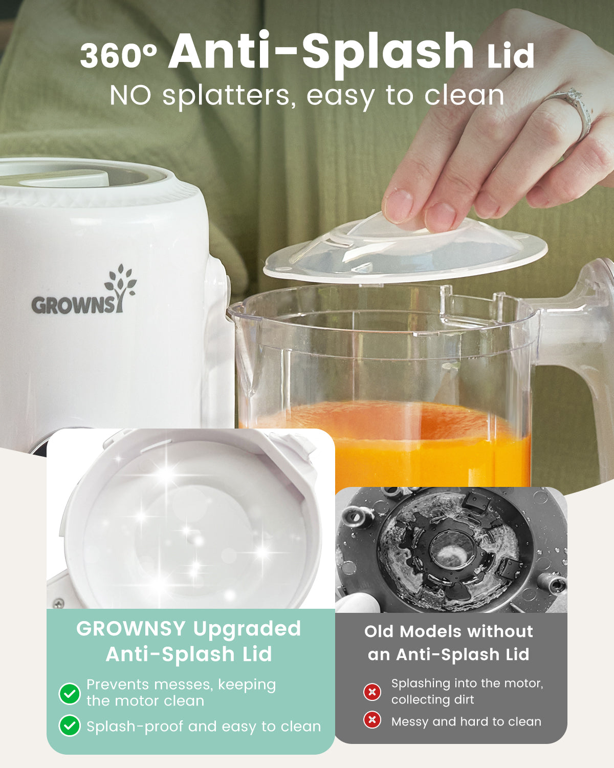 Grownsy NutriChef – Préparateur de Repas pour Bébé