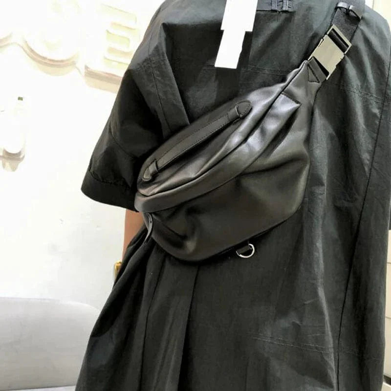 Banane en Cuir Véritable pour Femmes