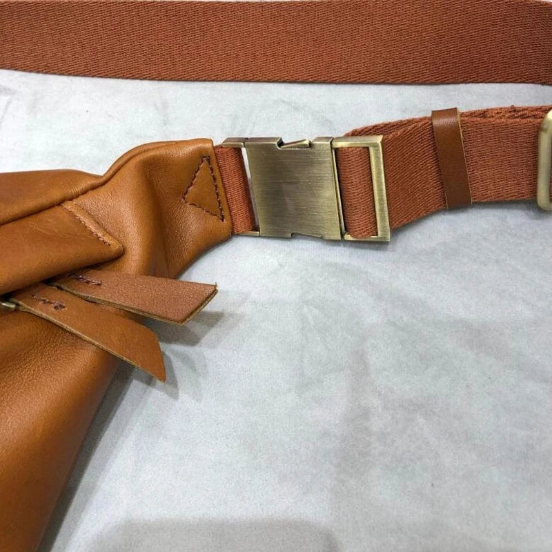 Banane en Cuir Véritable pour Femmes