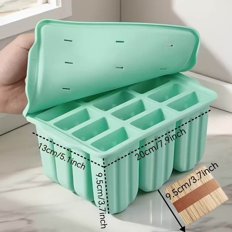 Moule à glaces en silicone pour sucettes glacées maison et collations surgelées