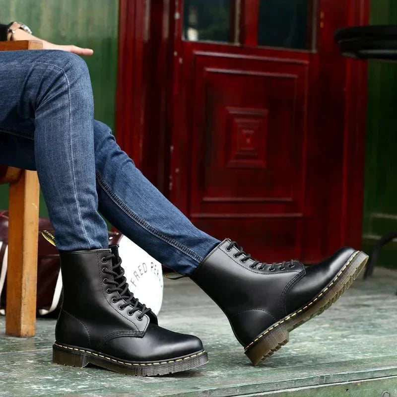 Bottes Martin classiques haute qualité de style britannique Narsago™