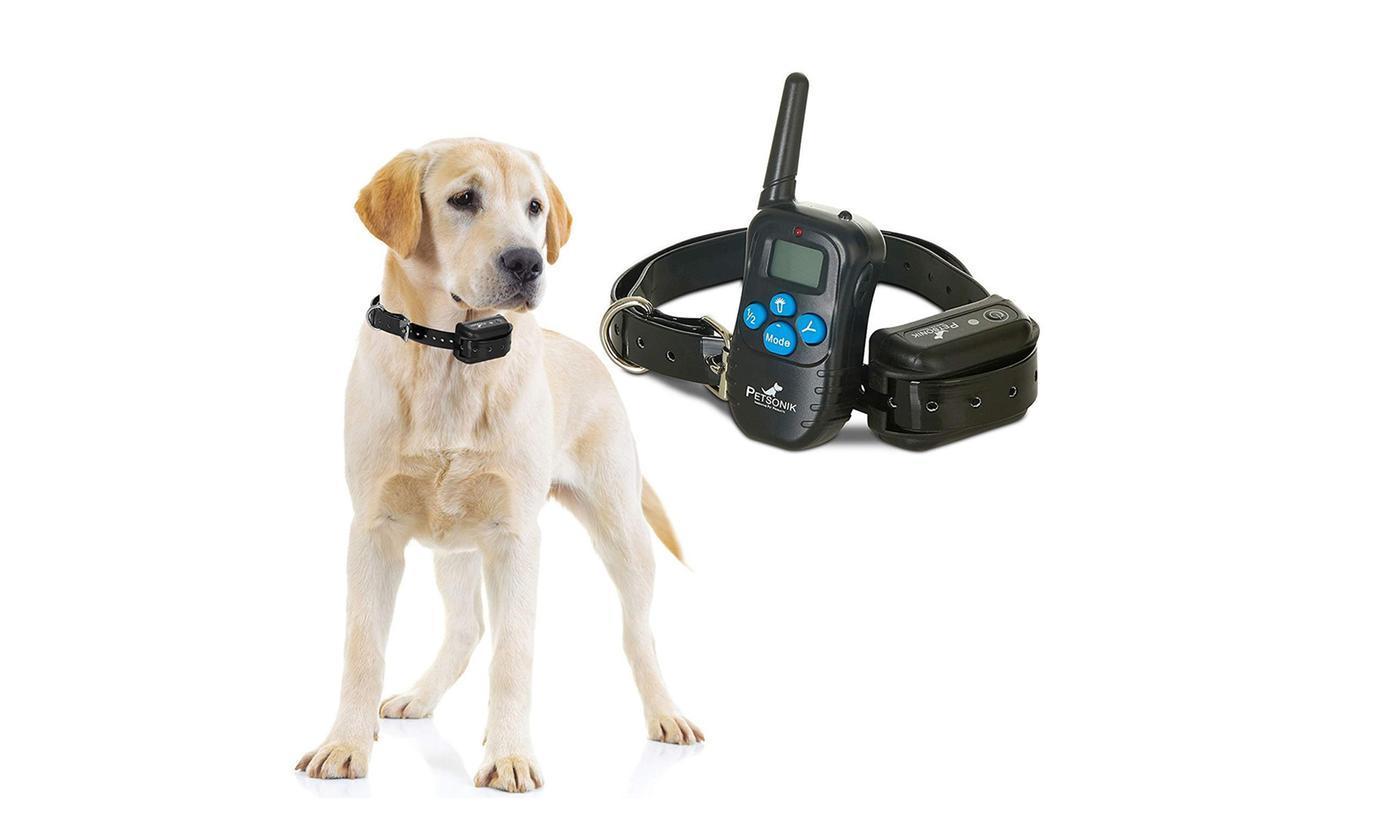 Collier de Dressage Anti-Aboiement pour Chien – Réglable avec Télécommande