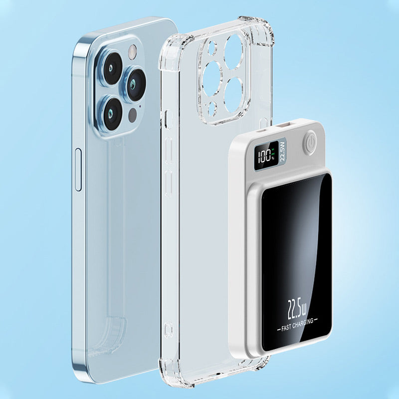 Batterie externe 20000 mAh charge rapide et sans fil C3