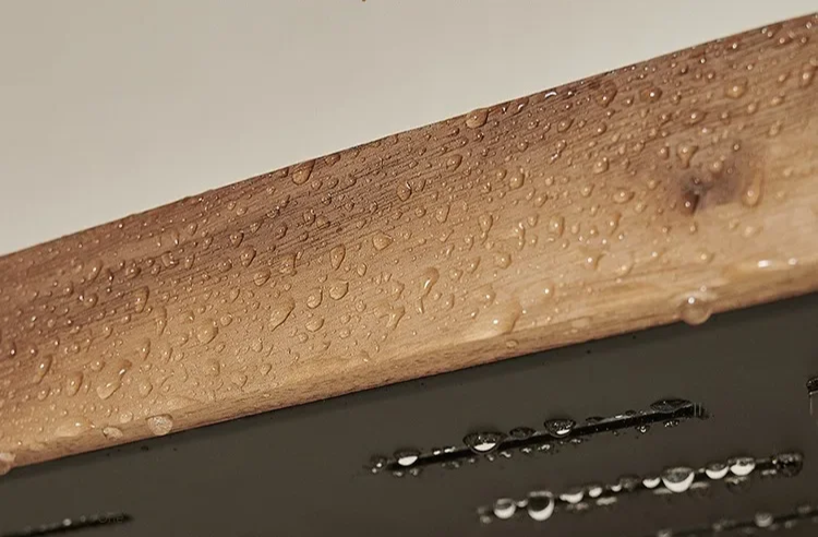 Etagère murale de cuisine en bois – modèle