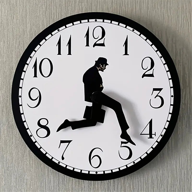 Horloge murale Monty Python | Conception de silhouette classique