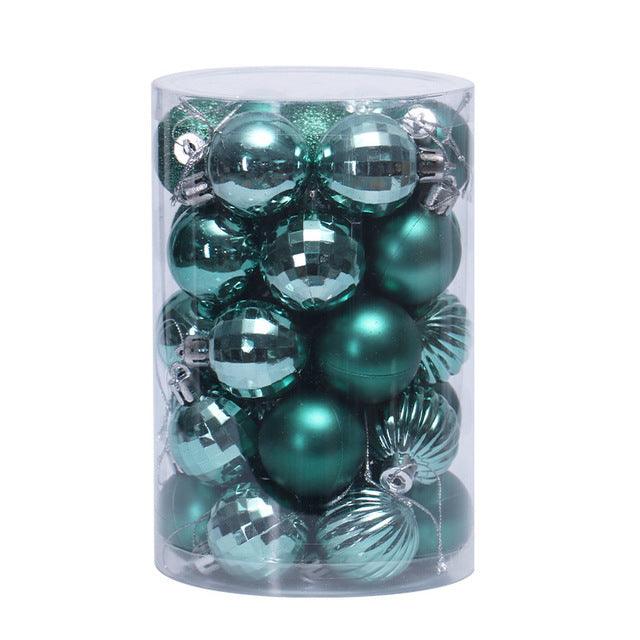 Ensemble de 34 boules de Noël 4 cm Décorations de Noël