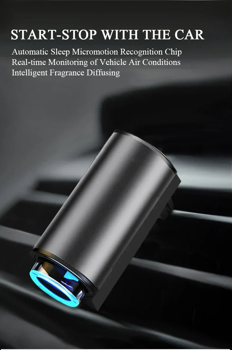 Diffuseur d'arômes électrique pour voiture et humidificateur d'air USB - Parfum et fraîcheur