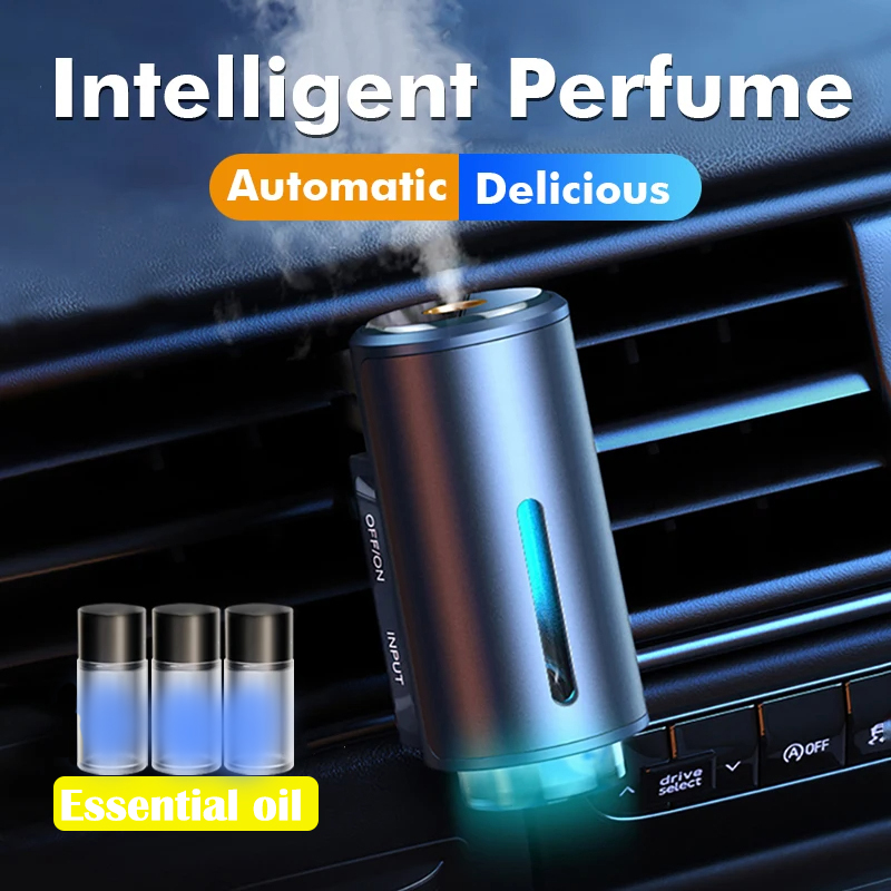 Diffuseur d'arômes électrique pour voiture et humidificateur d'air USB - Parfum et fraîcheur