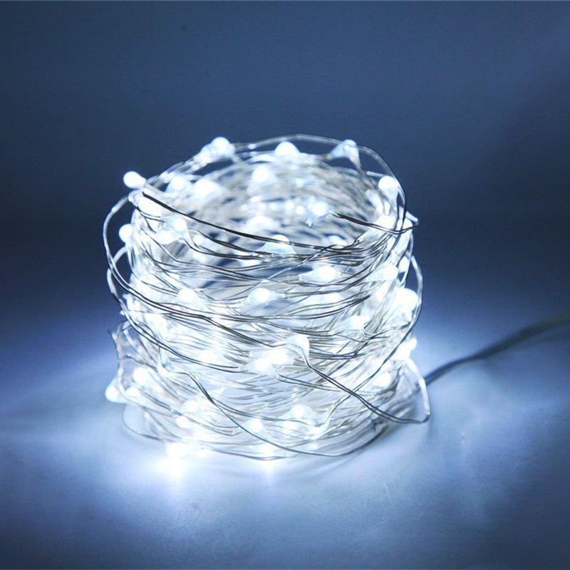 Guirlande Lumineuse à Piles Blanc Chaud