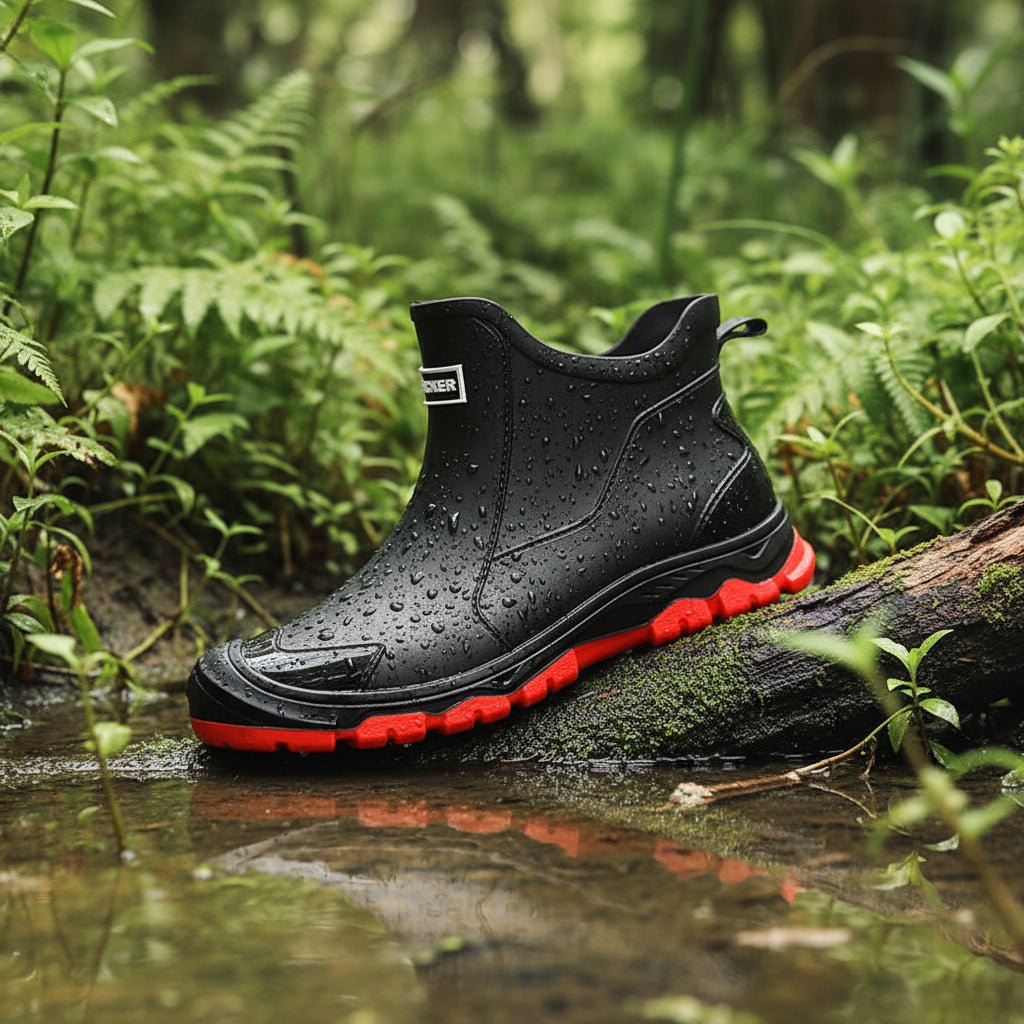 Bottes en Caoutchouc Outdoor Imperméables et Antidérapantes