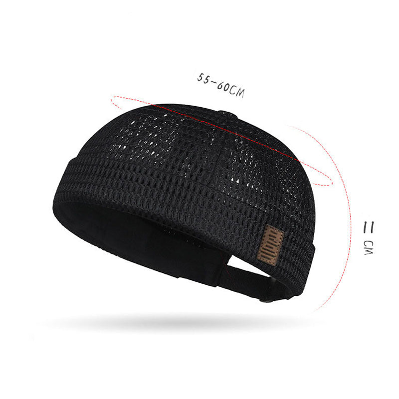 Casquette légère sans visière en mesh respirant
