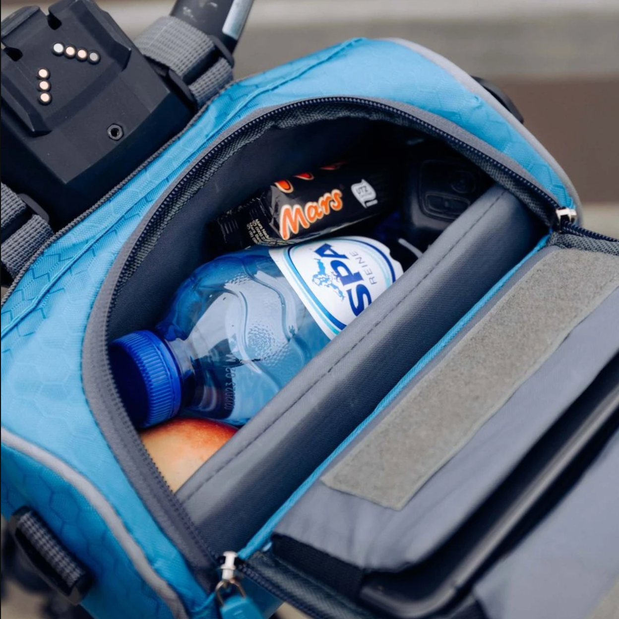 Sac de guidon pratique pour vélo avec porte-smartphone et matériau résistant à l'eau