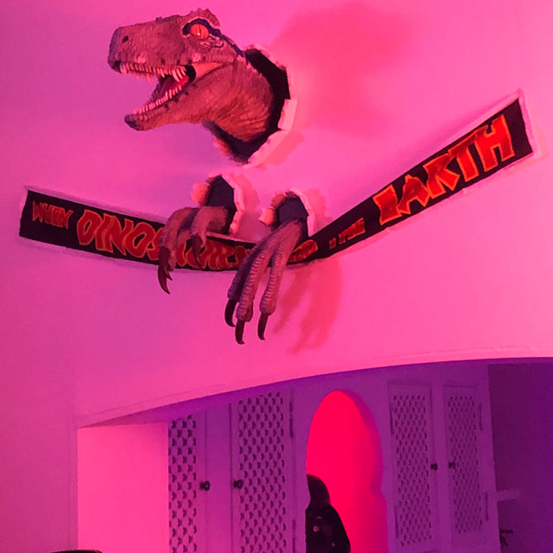 DinoBurst | Décoration murale effet vélociraptor
