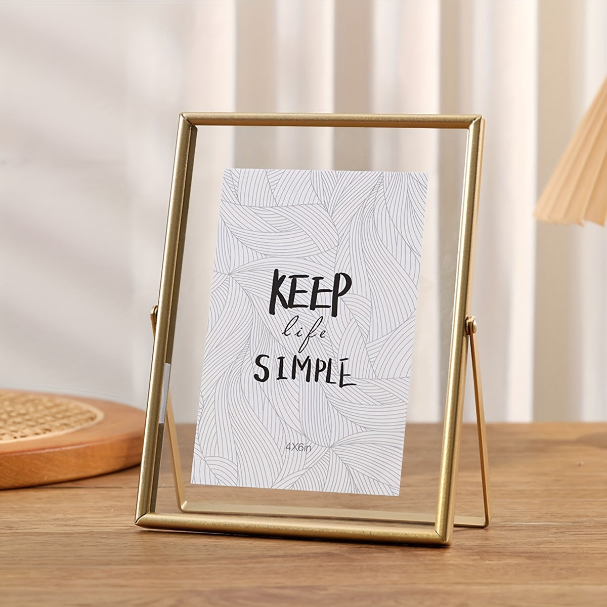 EleganceFrame – Cadre photo de luxe en métal pour la maison et le bureau | Élévateur à bol