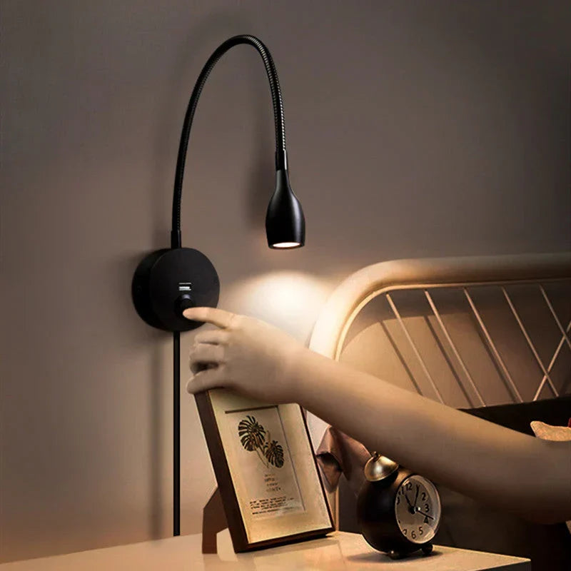 Applique murale sans fil pour décoration d'intérieur moderne – Éclairage LED rechargeable pour couloirs, chambres et espaces de vie