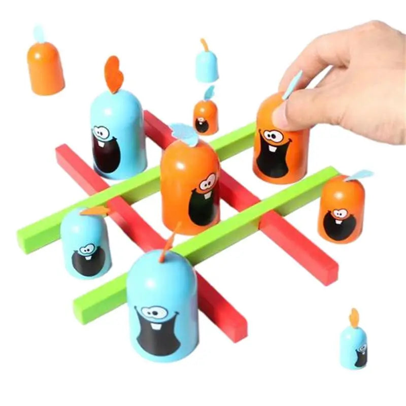 Chomp TicTacToe Jeu de société de stratégie familiale amusant