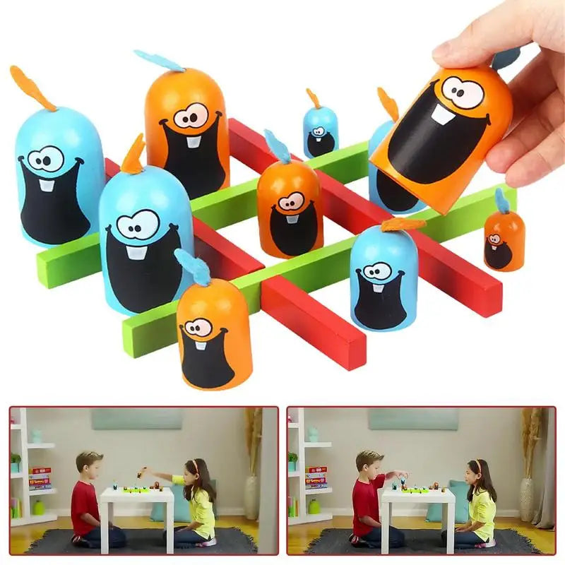Chomp TicTacToe Jeu de société de stratégie familiale amusant