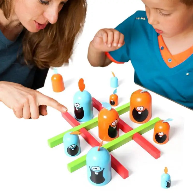 Chomp TicTacToe Jeu de société de stratégie familiale amusant