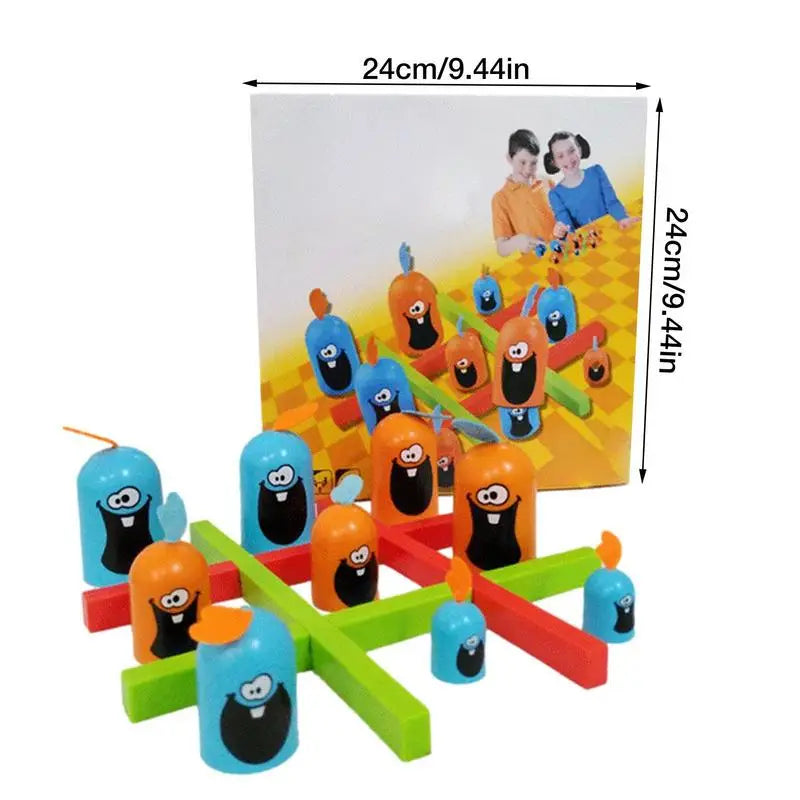 Chomp TicTacToe Jeu de société de stratégie familiale amusant