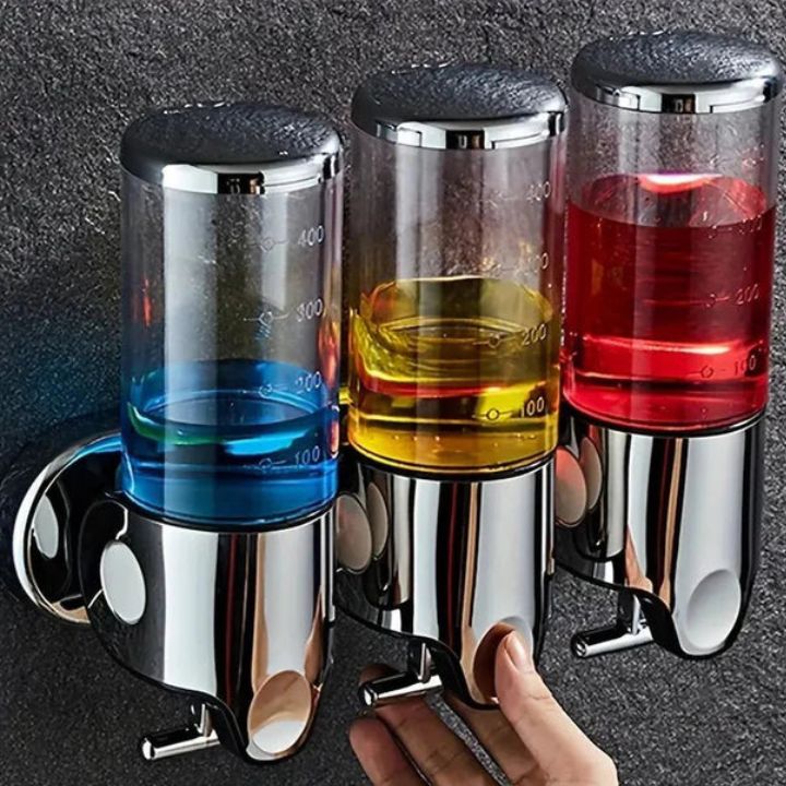 Distributeur de savon mural haut de gamme pour salles de bains modernes