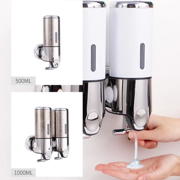 Distributeur de savon mural haut de gamme pour salles de bains modernes
