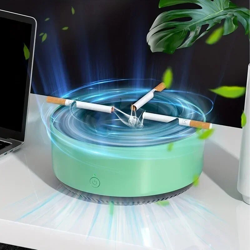 Purificateur d'air à filtration avancée contre la fumée au design élégant