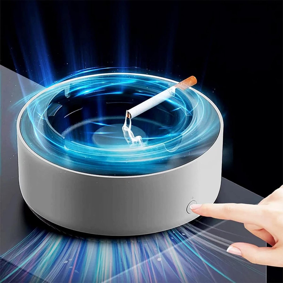 Purificateur d'air à filtration avancée contre la fumée au design élégant