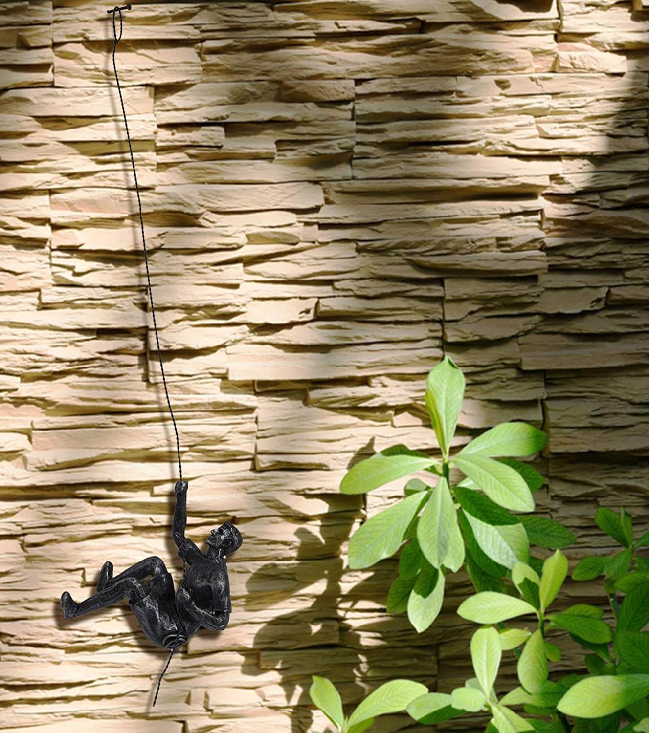 Décoration murale CraftedClimb Climber – Art mural inspirant en résine et en fer