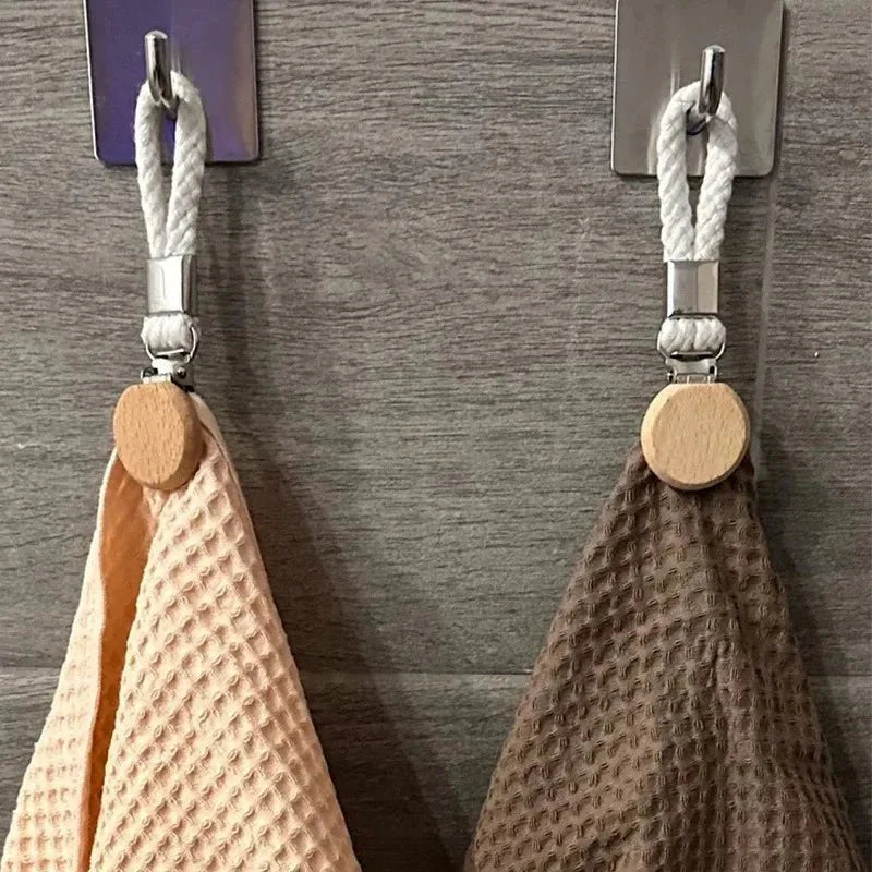 CLIPORA – Pince à serviettes métallique portable sans perçage, rangement polyvalent pour la salle de bains
