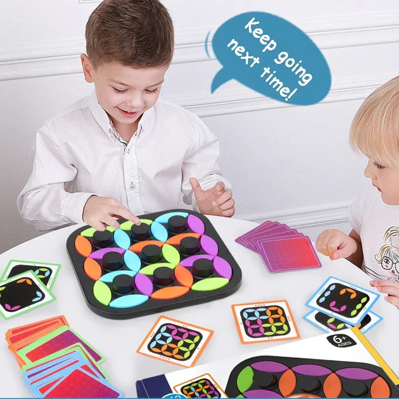 Jeu de société puzzle Tangram créatif pour enfants